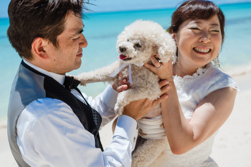 大切なご家族様と一緒にフォトウェディングはいかがですか♡