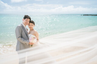 ♡ロングベールを使ったお写真のご紹介♡