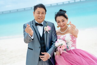 カラードレスもかわいい♡