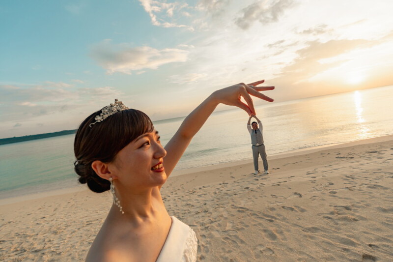 夏限定の絶景を残そう!宮古島で人気のサンセットフォト♡