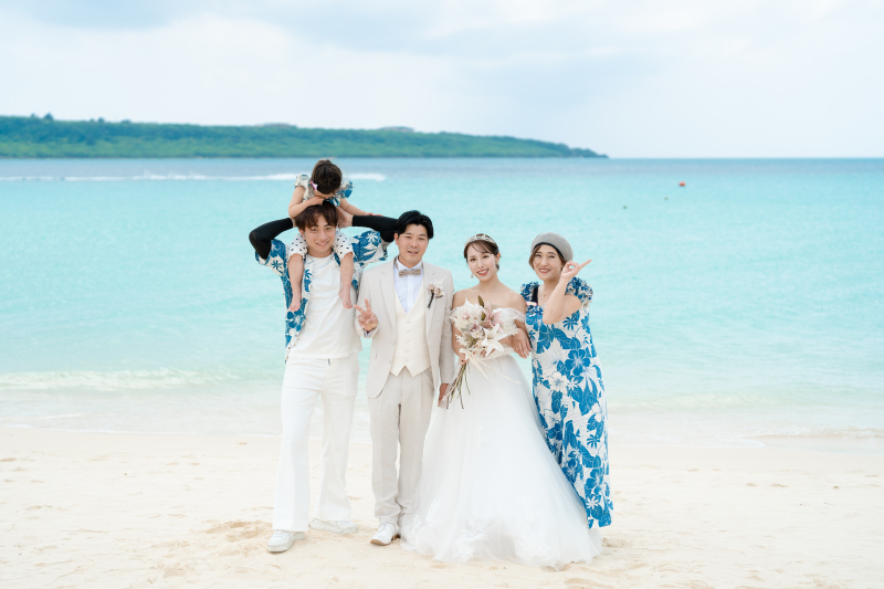 \大切な人たちとみんなで楽しむ♡/宮古島フォトウェディング*