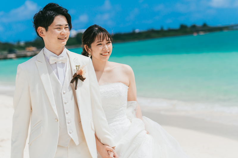 宮古島ビーチフォト アイテムとの撮影☆彡
