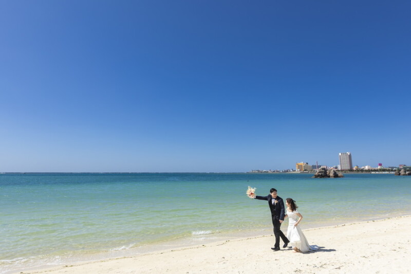 The沖縄♪♪青い空と鮮やかなビーチ♡♡