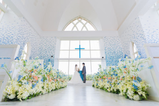 シギラミラージュ ベイサイドチャペル&ビーチ♪