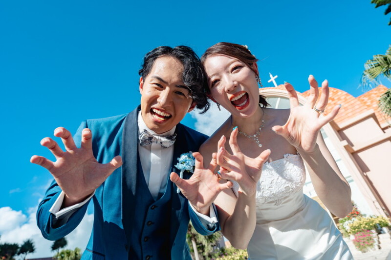 \年賀状にもまだ間に合う!/宮古島フォトウエディングで結婚報告を♪