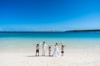 \家族みんなで楽しむ♡/宮古島フォトウェディング*