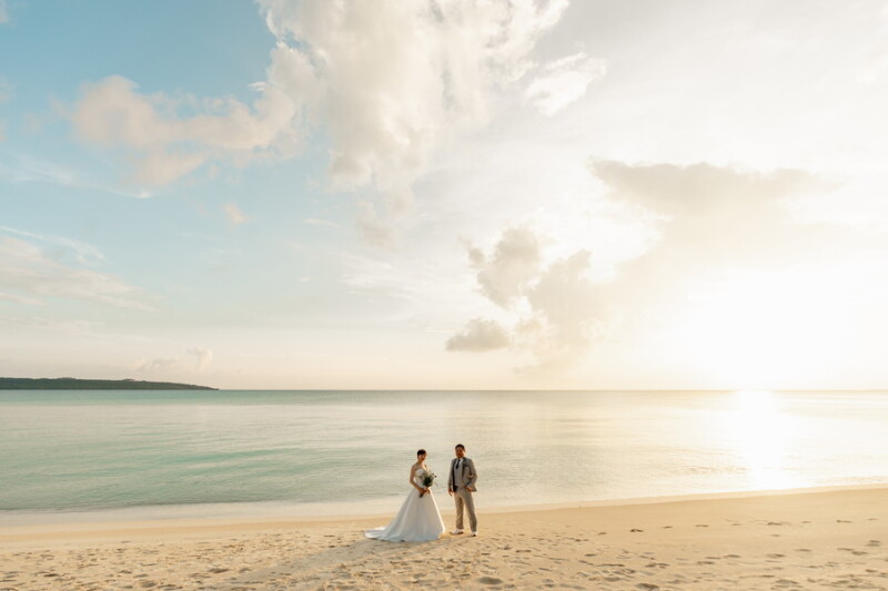 宮古ブルーの次はこれ!\夕暮れに染まるサンセットフォト♡/