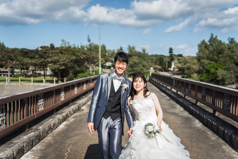 -宮古島で感じる異国情緒！ドイツ文化村で叶える特別なウェディングフォト-