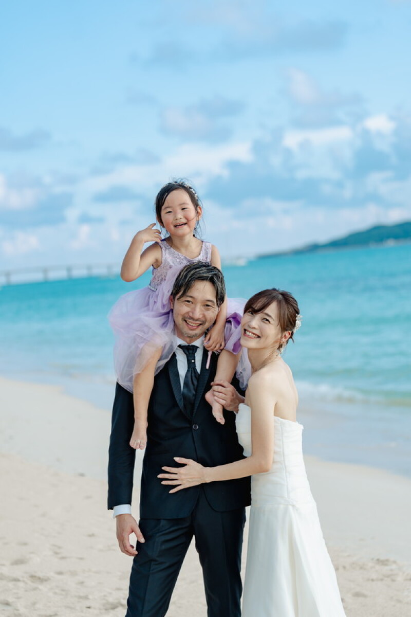 お子様と一緒に♡フォトウェディング