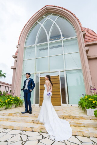  チャペルフォトウェディングも素敵なんです人´∀｀)．☆．