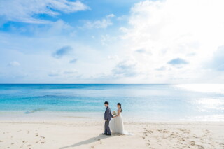 昼の青×サンセットの橙で彩る一生の思い出