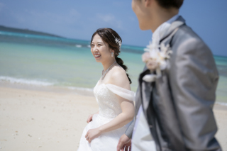 宮古島の青い海・青い空!!