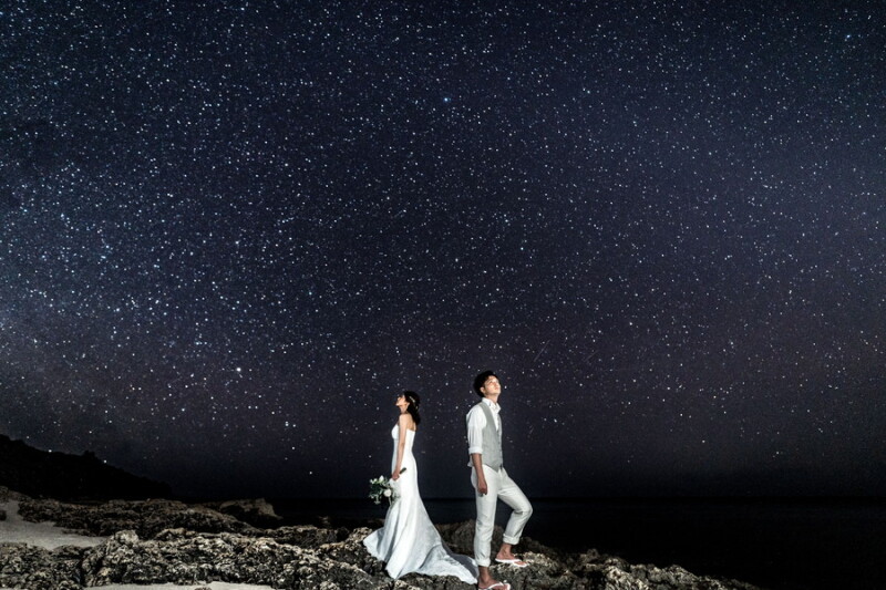 \ 星空に包まれて✧ /宮古島で過ごすロマンチックなナイトフォト♡