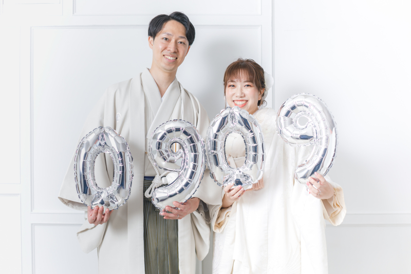 小物持ち込みOK！スタジオ撮影♪
