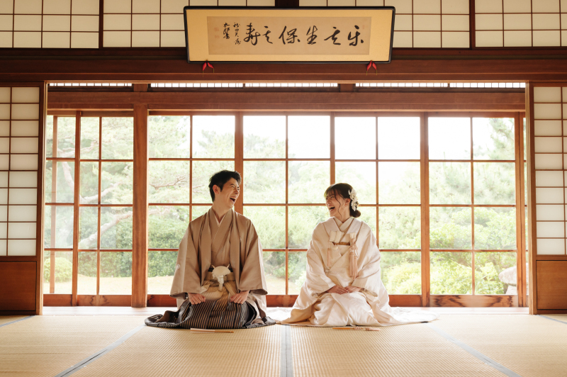 温山荘での撮影