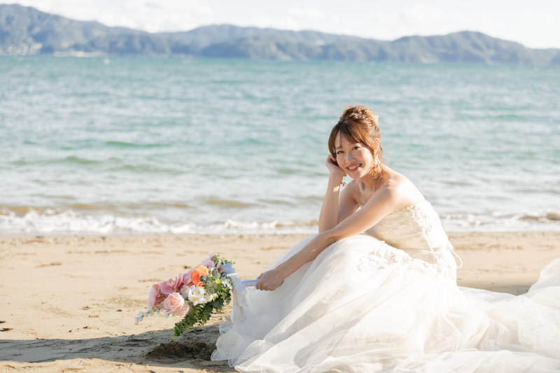 新婦様のソロショット◎