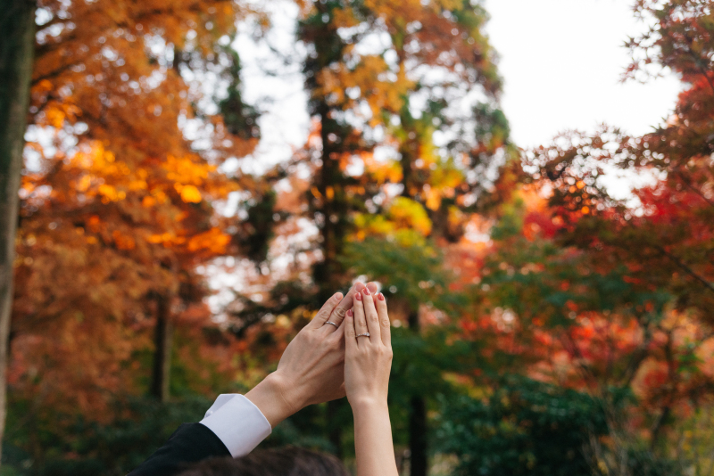 秋の紅葉ロケ受付開始☆和装ロケーション撮影のご紹介!
