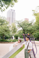 堀江ロケは滑り台も映えます！