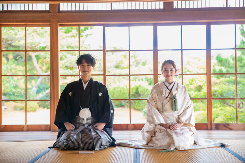 早期予約でお得に!紅葉も受付開始!日本庭園でも◎和装1点ロケーション撮影のご紹介