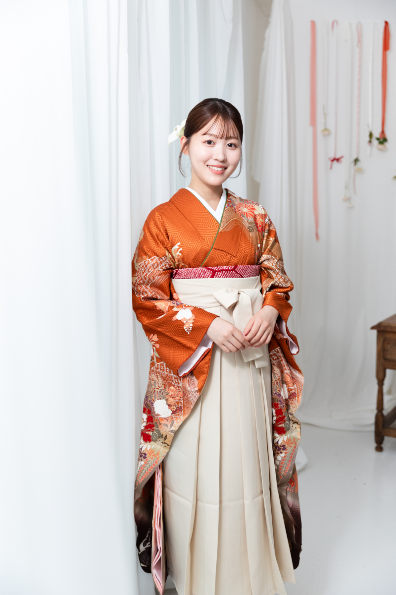 大学卒業のご記念に袴撮影♪