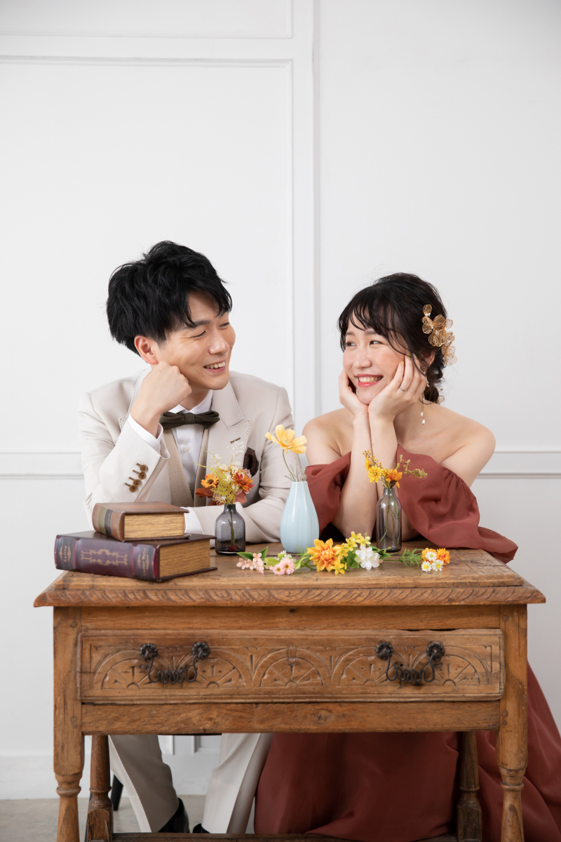 自然体で残す、スタジオ撮影◎