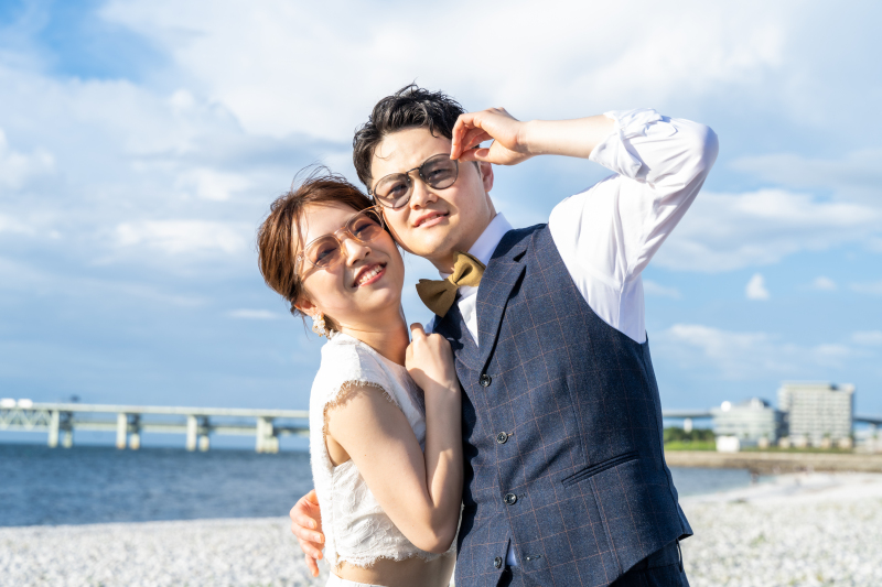 お小物の持ち込みで、お2人らしいお写真を♪