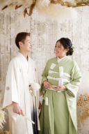 色掛け下でカジュアル和装♪