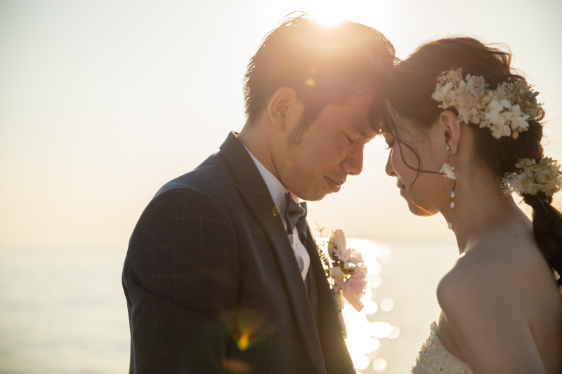 ロケーション撮影ならではのサンセット撮影✨