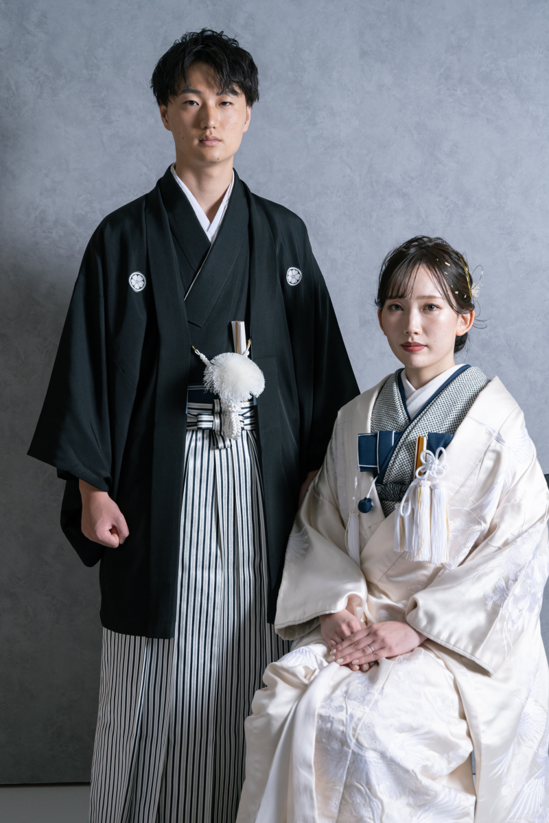 白無垢との組み合わせをご紹介