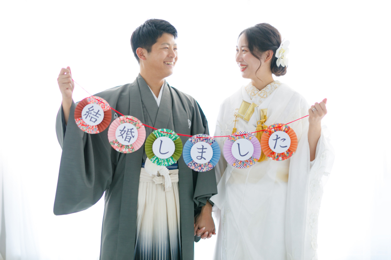 白無垢に込められた想い…◎