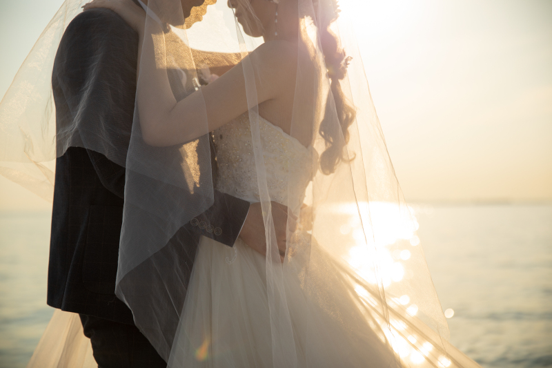 ロケーション撮影ならではのサンセット撮影✨