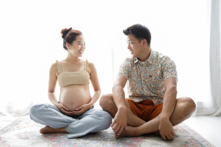 シンプルでも可愛いい！マタニティフォト！