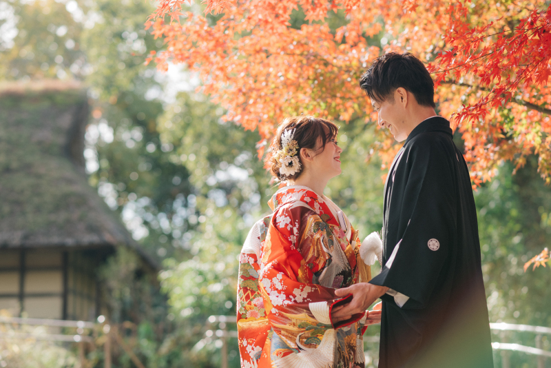 秋の紅葉ロケ受付開始☆和装ロケーション撮影のご紹介!