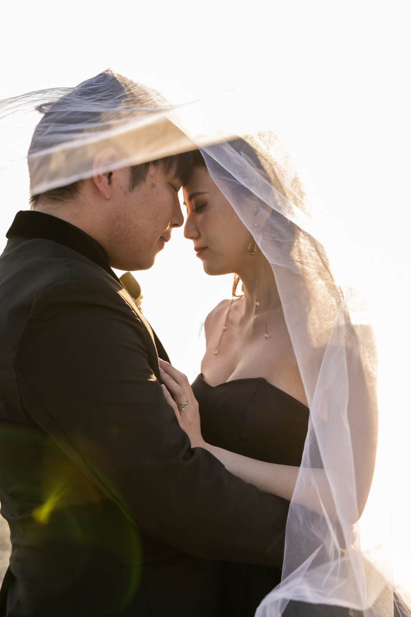 ベールを使ったショット♪