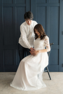 マタニティドレスで撮影♡