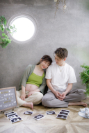 お洒落で可愛いマタニティフォト