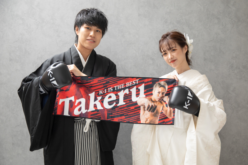 お小物の持ち込みで、お2人らしいお写真を♪