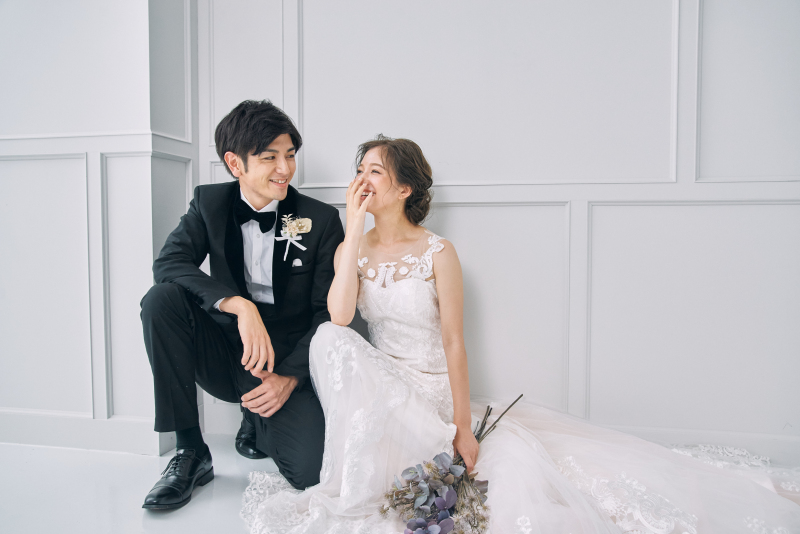 データもアルバムも欲しい方にオススメ☆スタジオ撮影✳︎洋装+和装2着プラン