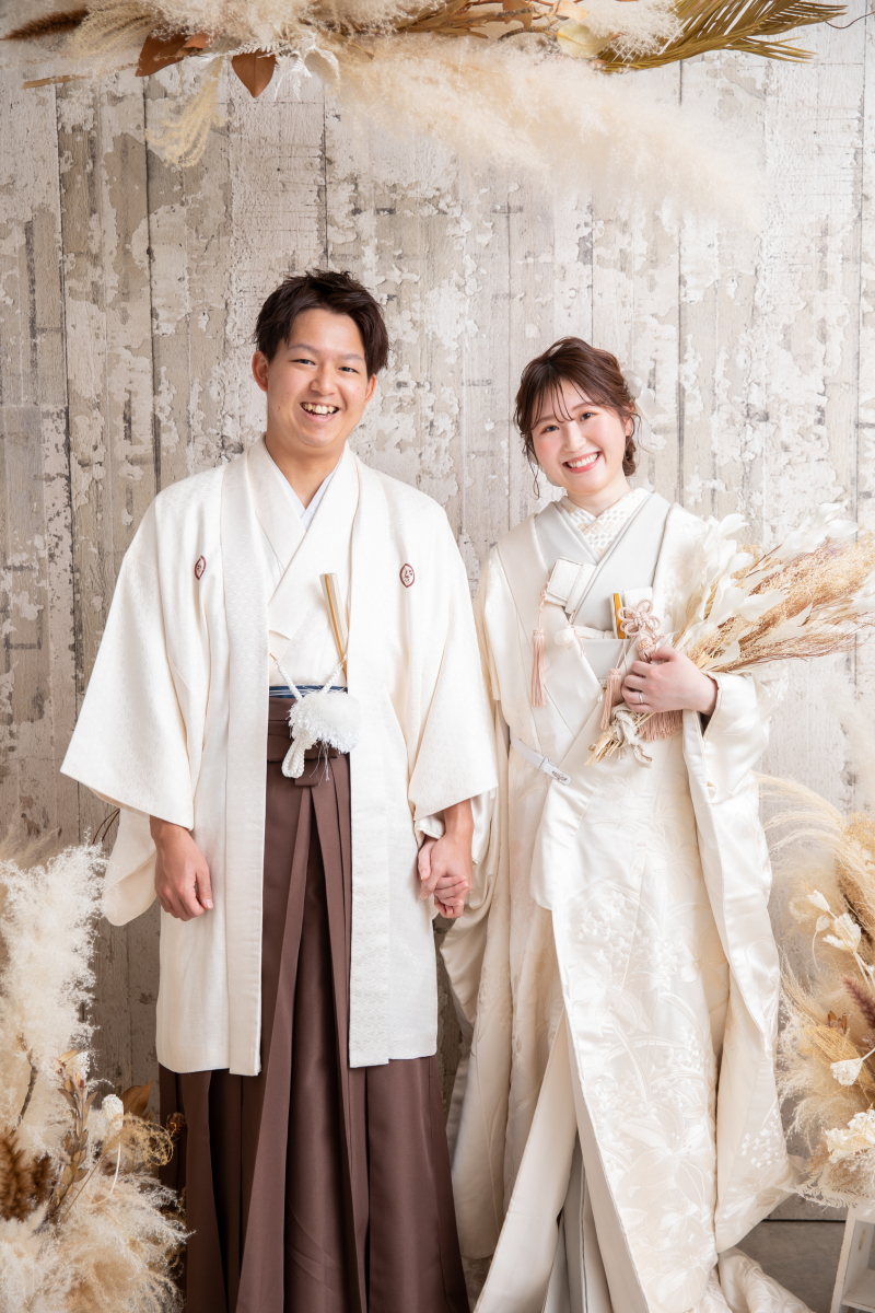 【10組限定!】和装+洋装スタジオ撮影♪95,000円