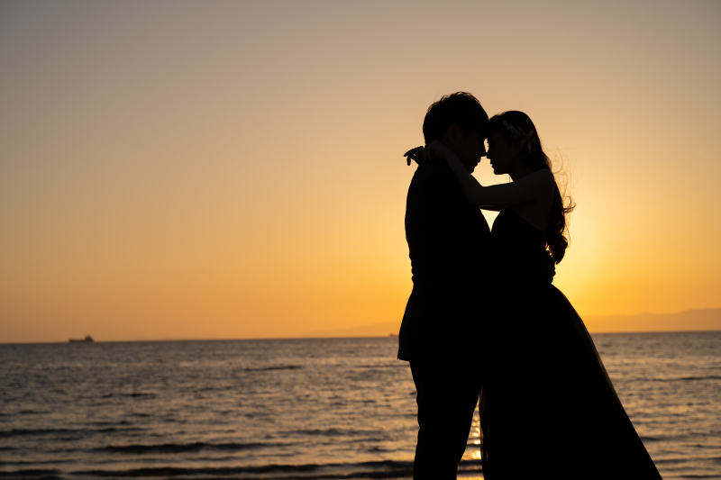 サンセットロケーション撮影♪