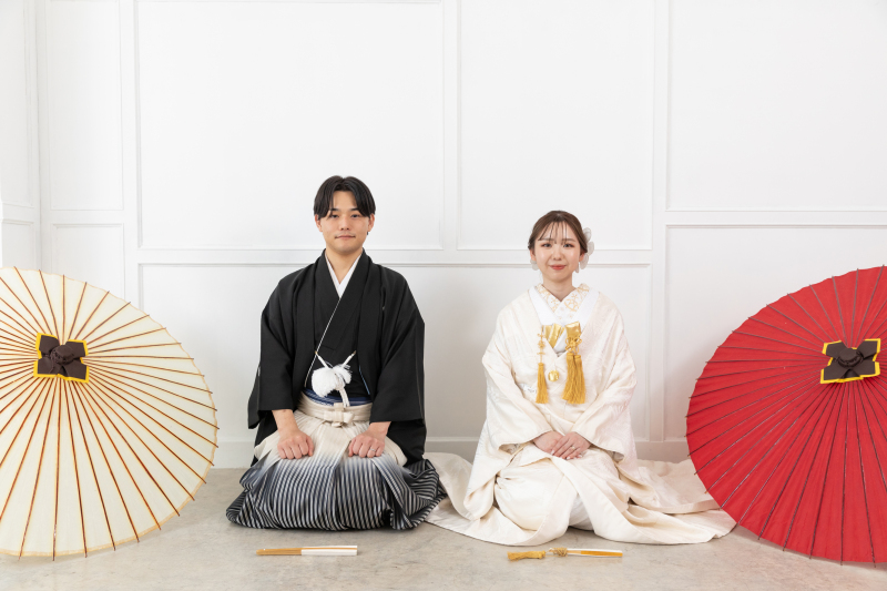 【10組限定!】和装+洋装スタジオ撮影♪95,000円