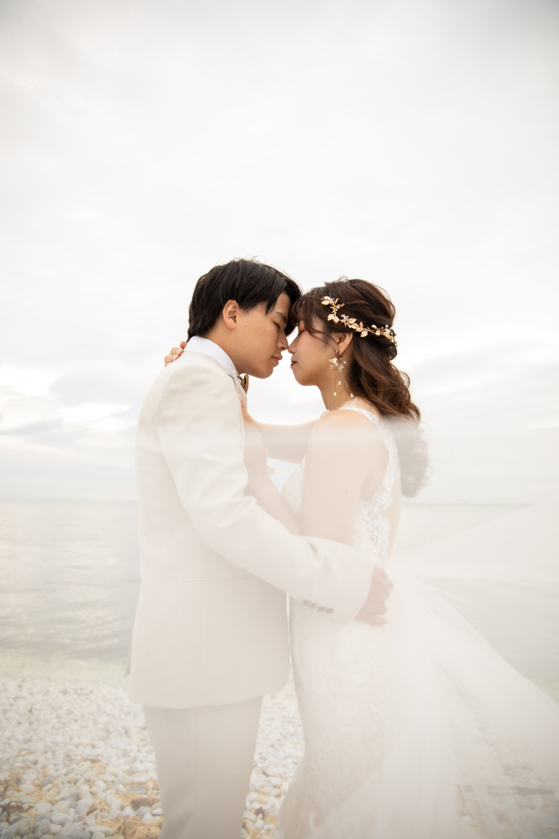 ベールを使ったショット♪