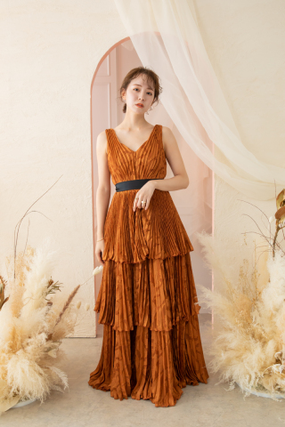 秋冬におすすめカラードレス