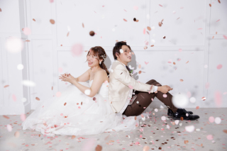 華やかに彩るコンフェッティショット！