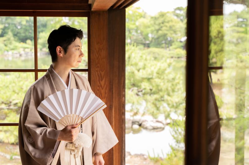 温山荘での撮影