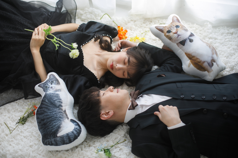 自然体で残す、スタジオ撮影◎