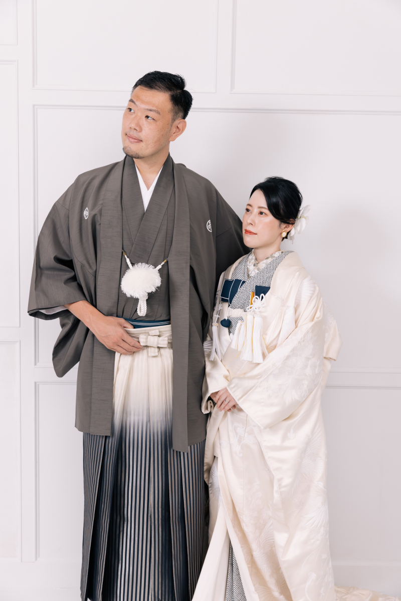 白無垢との組み合わせをご紹介