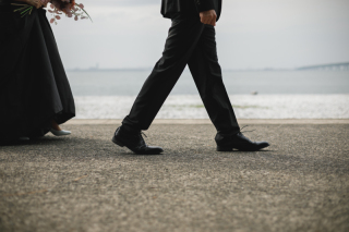 ブラックドレスでかっこよく♡