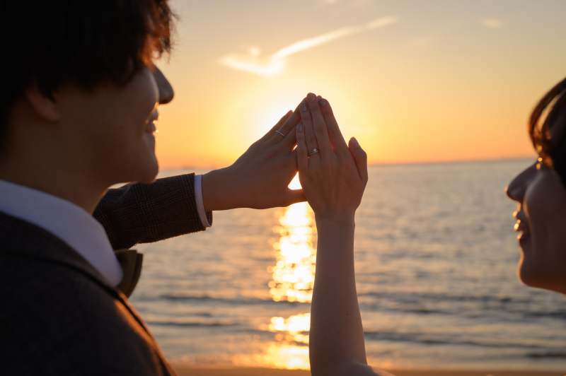 サンセットロケーション撮影♪