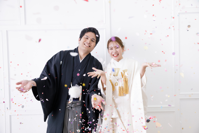【小物お持込自由】コンフェッティで楽しく撮影！